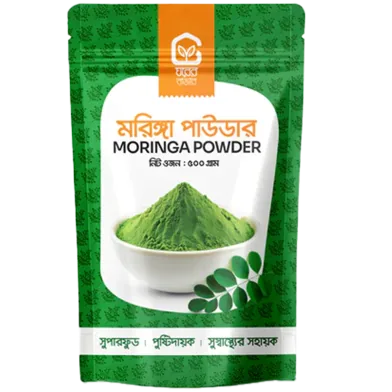 Ghorer Bazar Moringa Powder 500 gm - A000053 - Rokomari product